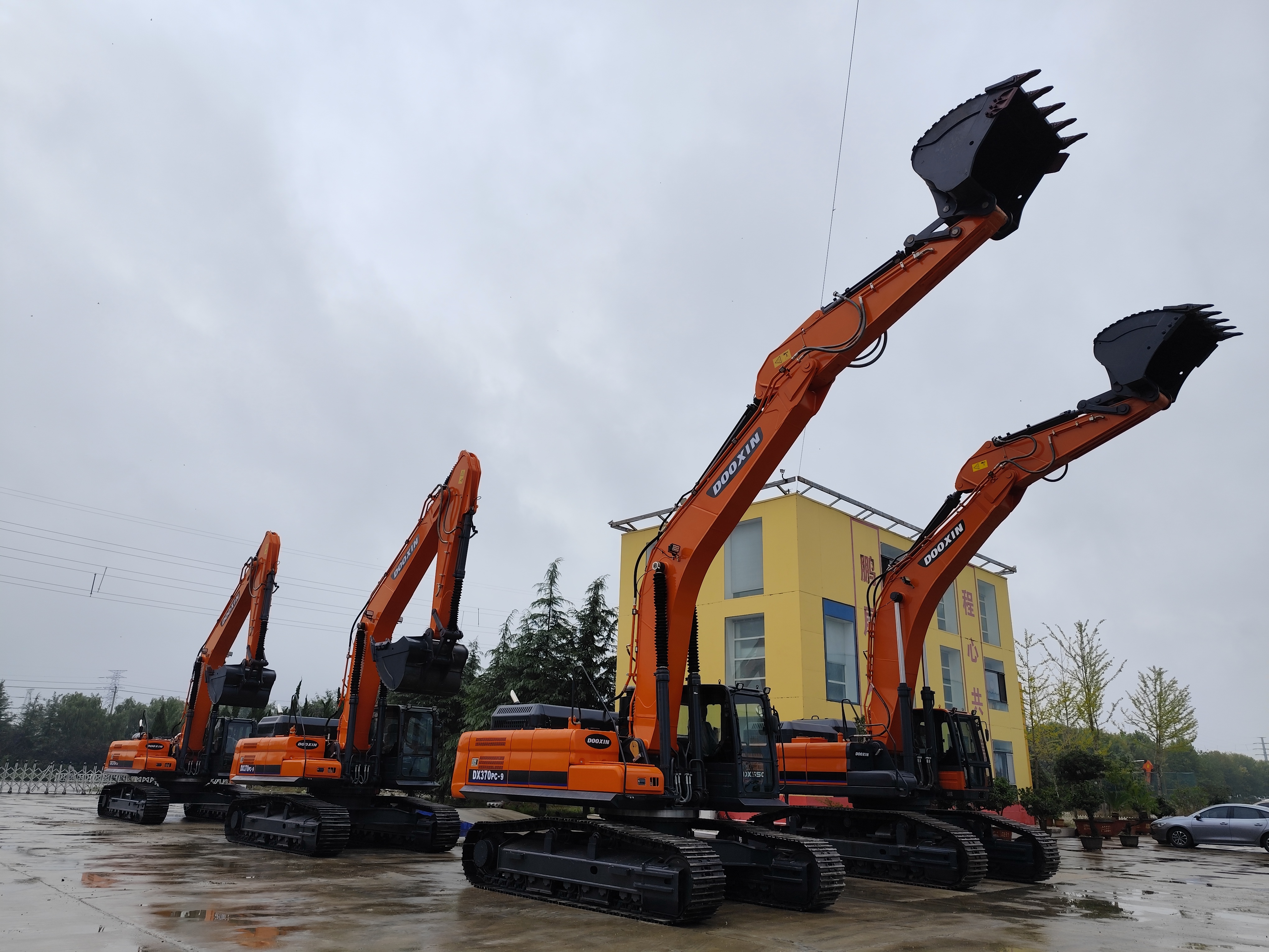 Una delegazione di clienti dall'Ecuador è in visita.